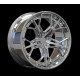 Cerchi scomponibili full crome stella 