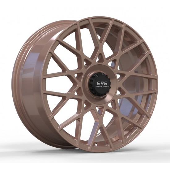 Cerchi color bronzo con big caps copri bulloni FG005