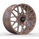 Cerchi color bronzo con big caps copri bulloni FG005