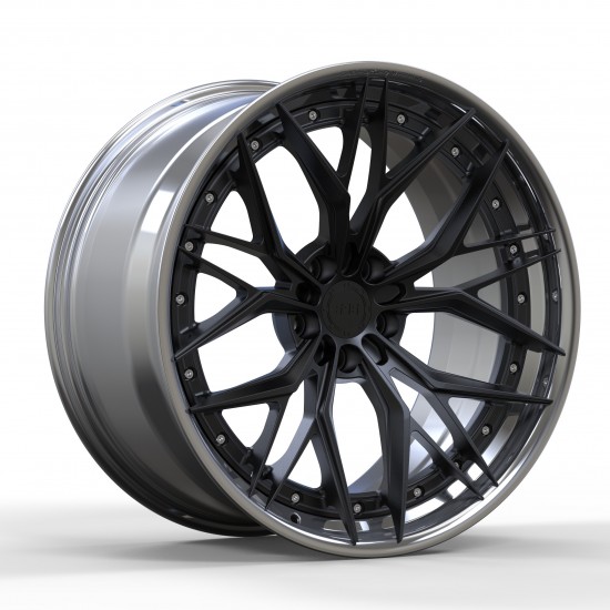 Cerchi scomponibili realizzati per Mercedes Benz CLS 350