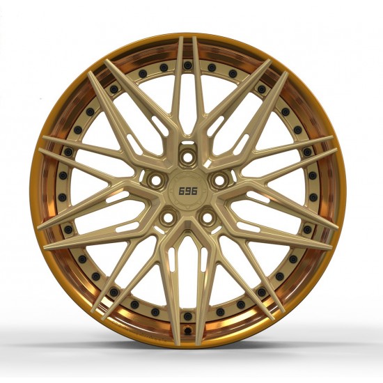 Cerchi forgiati 2 pezzi realizzati per audi a3 Mod. FG006