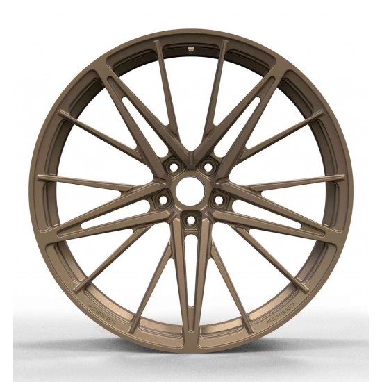 Cerchi monoblocco stella 5 razze bronzo 