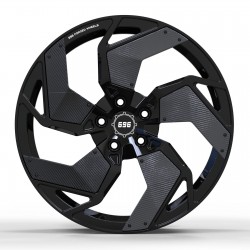 Cerchi monoblocco in con razze in carbonio