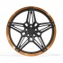 Progetto cerchi monoblocco bronzo e neri