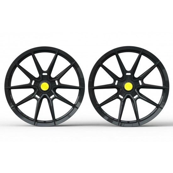 Cerchi forgiati monoblocco mod. forg889 con caps monodado