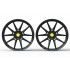 Cerchi forgiati monoblocco mod. forg889 con caps monodado