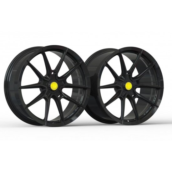 Cerchi forgiati monoblocco mod. forg889 con caps monodado