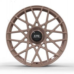 Cerchi color bronzo con big caps copri bulloni FG005