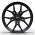 Cerchi forgiati monoblocco neri con cups copridado